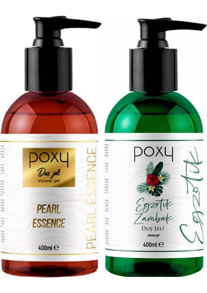 Egzotik Zambak Duş Jeli 400 ml & Pearl Essence Duş Jeli 400 ml
