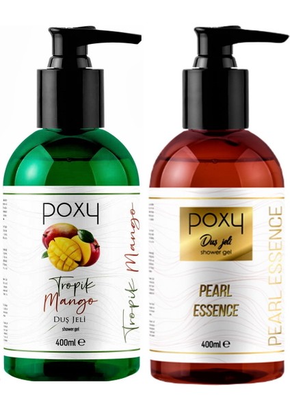 Tropik Mango Duş Jeli 400 ml & Pearl Essence Duş Jeli 400 ml