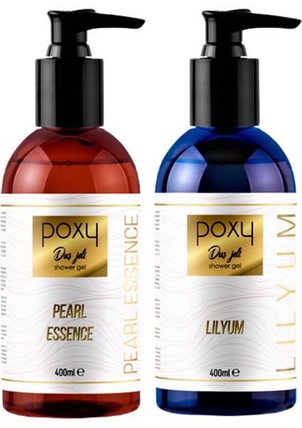 Lilyum Duş Jeli 400 ml & Pearl Essence Duş Jeli 400 ml