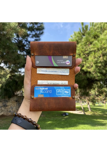 Hakiki Deri Cüzdan - Skul