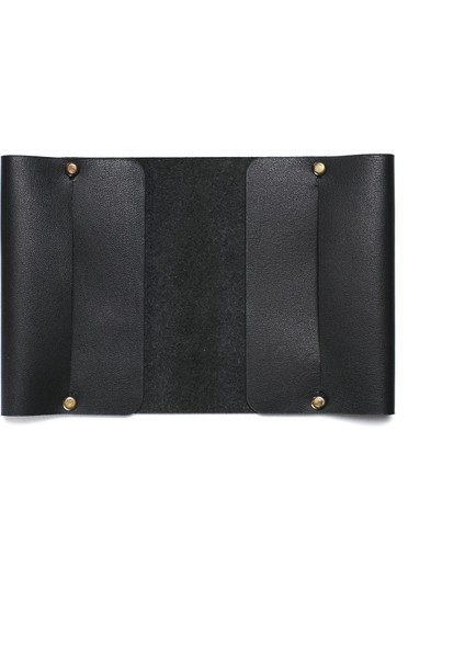 Hakiki Deri Siyah Cüzdan - Skull modelleri