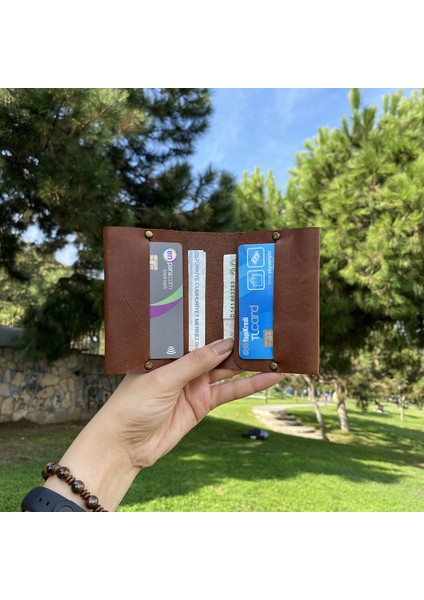 Hakiki Deri Cüzdan - Skul