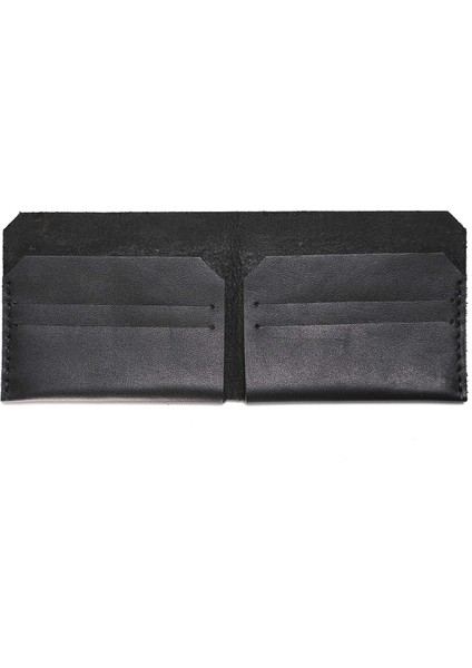 El Yapımı Siyah Hakiki Deri Cüzdan fiyatları