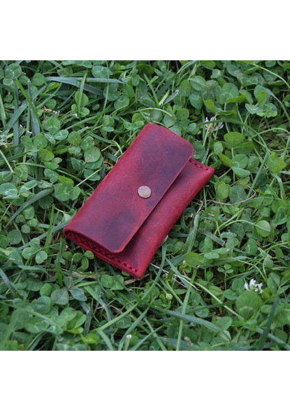 Napol - El Yapımı Gerçek Deri Kartlık