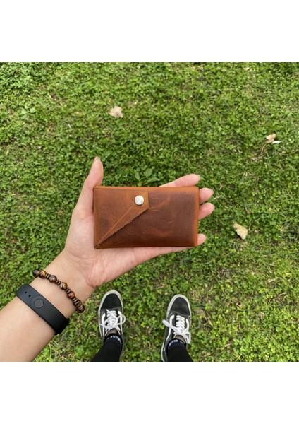 El Yapımı Hakiki Deri Dikişsiz Kartlık modelleri