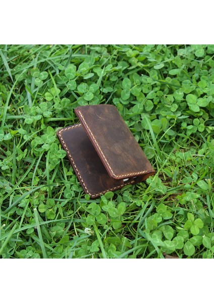 Charis - El Yapımı Hakiki Deri Cüzdan - Taba Kahve modelleri