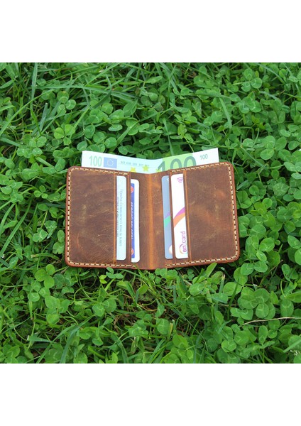 Charis - El Yapımı Hakiki Deri Cüzdan