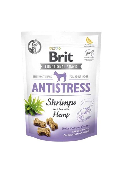 Antistress Karides ve Kenevirli Sakinleştirici Etkili Köpek Ödül Maması 150gr