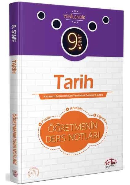 9. Sınıf Tarih Öğretmenin Ders Notları