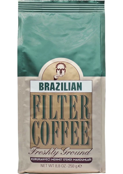 Kurukahveci Mehmet Efendi  Brazilian Filtre Kahve 250 gr