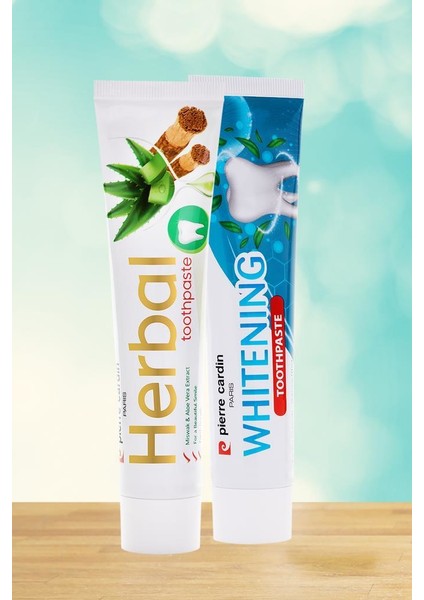 Aloe Vera & Misvak & Çay Ağacı Özlü Bitkisel ve Diş Macunu 75 ml x 2