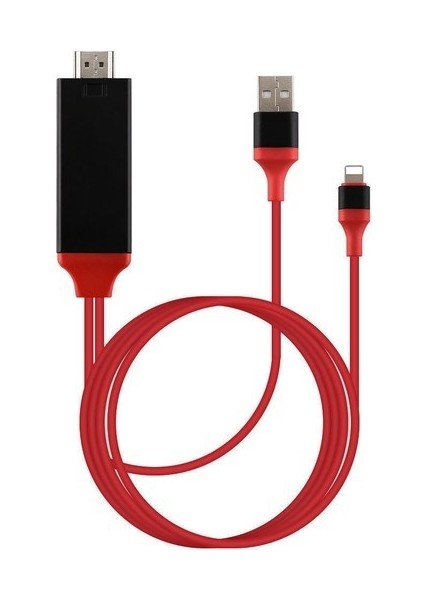 Blue Gsm Apple Iphone Lightning Hdmı Kablo