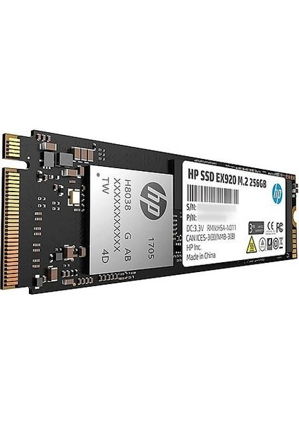 Hp EX920 256GB M.2 2280 SSD Disk 2YY45AA