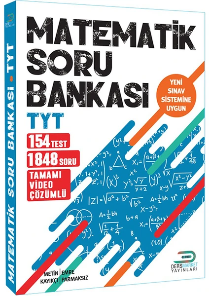 Ders Market Yayınları Tyt Matematik Soru Bankası