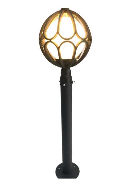 96 cm Papatya Direkli Bahçe Armatürü - Bahçe Lambası