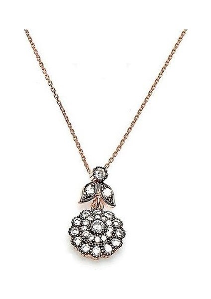 Rose Taşlı Kolye