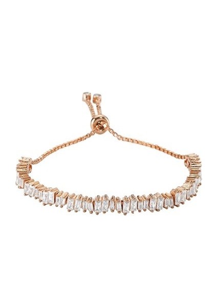 Baget Taşlı Asansörlü Bileklik