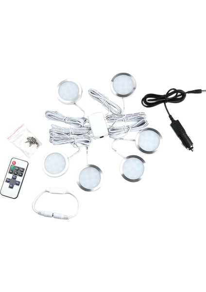 6 Paket Iç LED Spot Işıklar 12V LED Gömme Downlight  (Yurt Dışından)