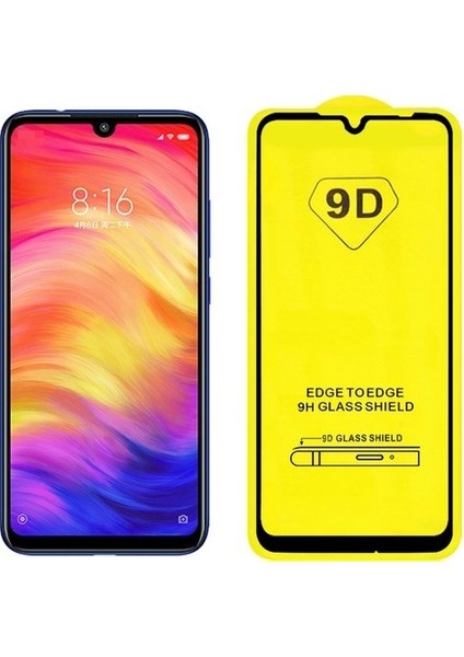 Xiaomi Redmi Note 7 Tam Ekran Koruyucu Kırılmaz Cam