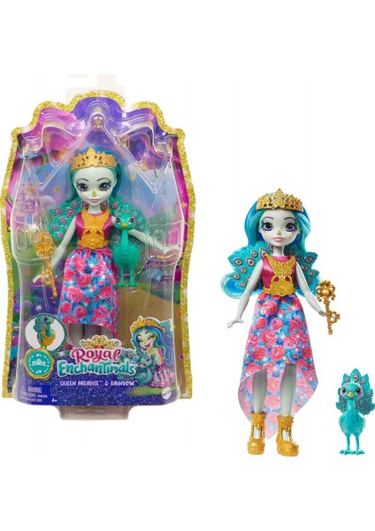 Görkemli Enchantimals Bebekleri Queen Paradise ve Rainbow GYJ14