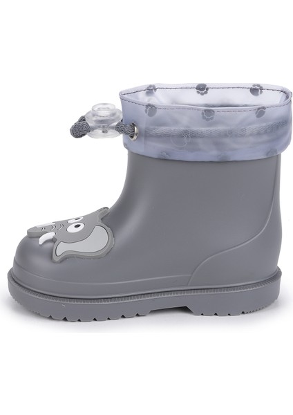 İGOR W10242 Bimbi Elefante Erkek/kız Çocuk Su Geçirmez Yağmur Kar Çizmesi Gri indirimleri