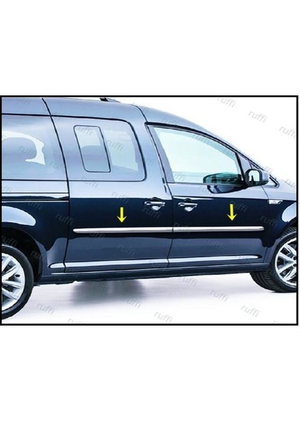 Vw Caddy Krom Yan Kapı Çıtası 4 Kapı 2015 Üzeri P.çelik