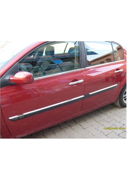 Renault Megane 2 Krom Yan Kapı Çıtası 4 Kapı 2004-2006 Arası P.çelik