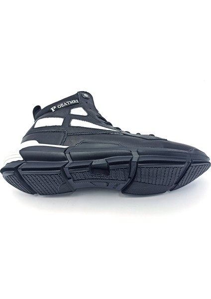Siyah Erkek Sneaker Bot Ayakkabı