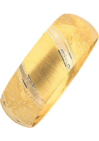 14 Ayar Altın Mega Bilezik 18 Gram