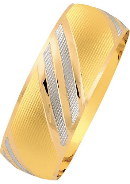 Rojdalı Mega Bilezik 14 Ayar Altın 25 Gram