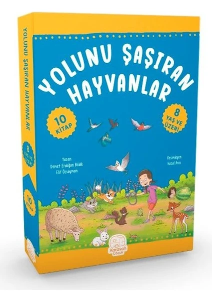 Yolunu Şaşıran Hayvanlar (10 Kitap Takım) - Demet Erdoğan Bildik