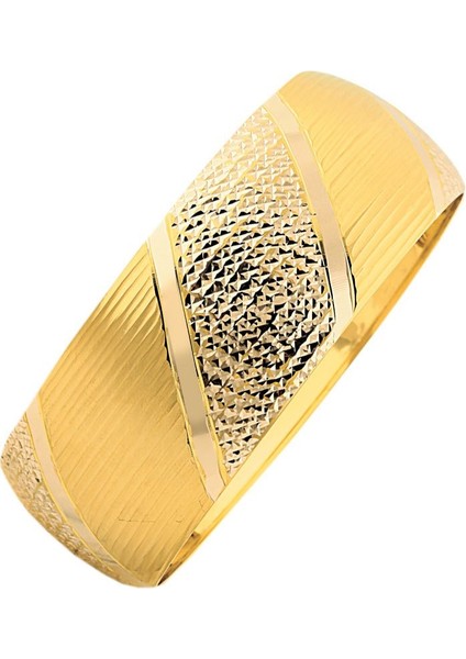 Mega Bilezik 14 Ayar Şarnelli 18 Gram