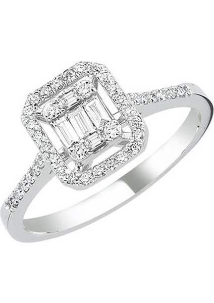 Altın Taşlı Yüzük 2.30 Gram 14 Ayar ABYYZK0079