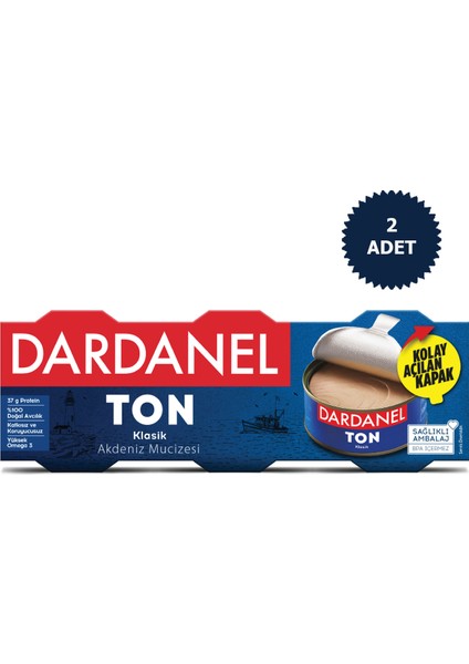 Ayçiçek Yağlı Ton Balığı 3X75G 2'li