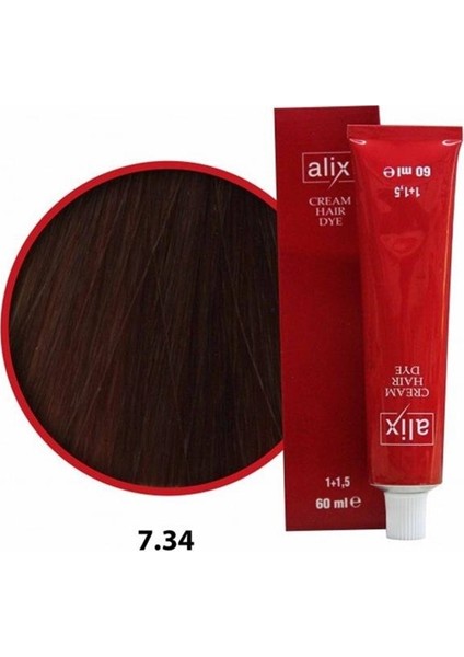 Sac Boyası 60 ml 7.34.kumral.dore.bakır