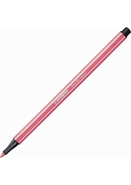 Pen 68 Keçeli Kalem Neon Kırmızı 68/040