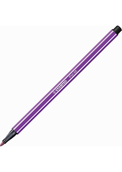 Pen 68 Keçeli Kalem Lila 68/58