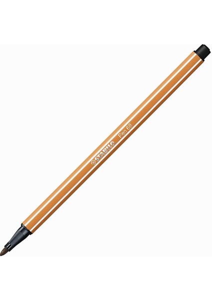 Pen 68 Keçeli Kalem Koyu Kahverengi 68/89 3481