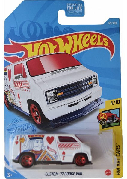 Custom 77 Dodge Van 4/10 Tekli Araba