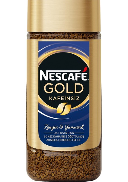 Gold Kafeinsiz 100 gr Cam