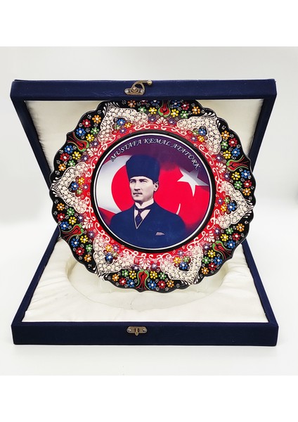 Çini Tabak Atatürk Öğretmenler
