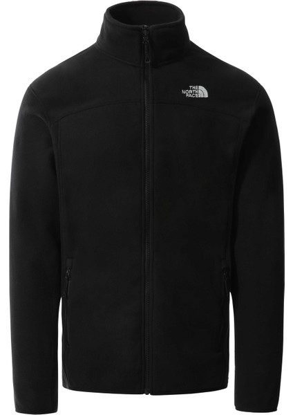 The North Face 100 Glacier Full Zip Erkek Siyah Polar Ceket