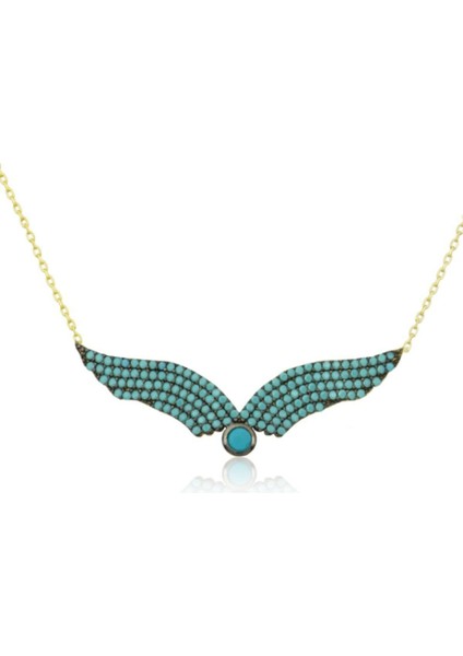 Melek Kanadı 925 Ayar Gümüş Kolye