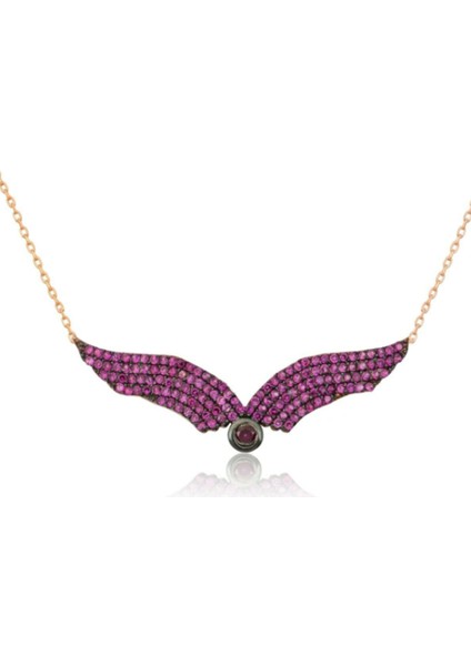 Melek Kanadı 925 Ayar Gümüş Kolye