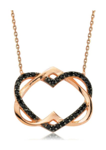 Kalpler 925 Ayar Gümüş Kolye