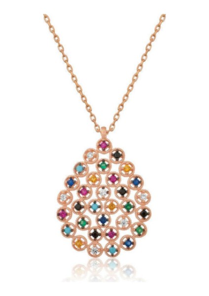 Damla 925 Ayar Gümüş Kolye