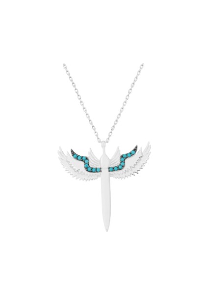 Melek Kanadı 925 Ayar Gümüş Kolye