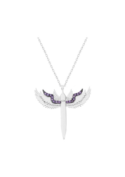 Melek Kanadı 925 Ayar Gümüş Kolye