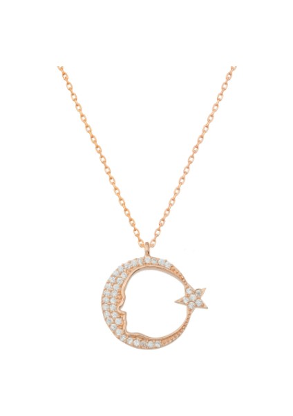 Atatürk 925 Ayar Gümüş Kolye