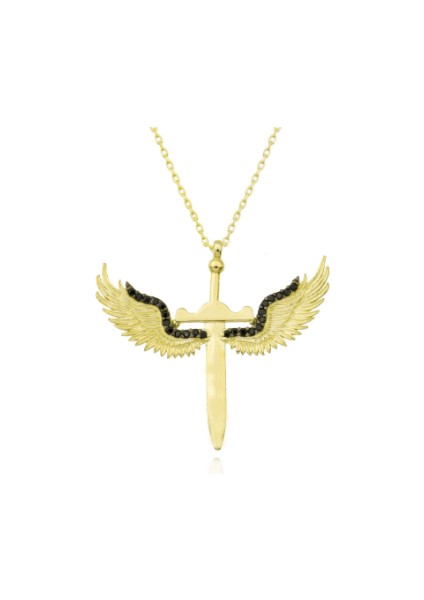 Melek Kanadı 925 Ayar Gümüş Kolye